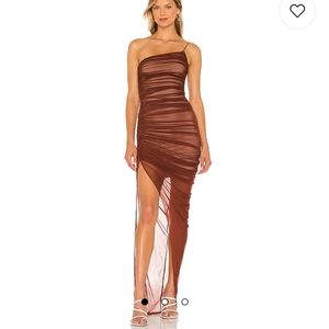 Nookie Mecca Gown in Chocolate